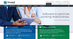 Desktop Screenshot of dovetailsoftware.com